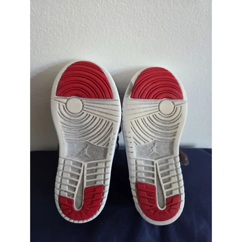 Nike Jordan Child Cement Grey Fire Red 